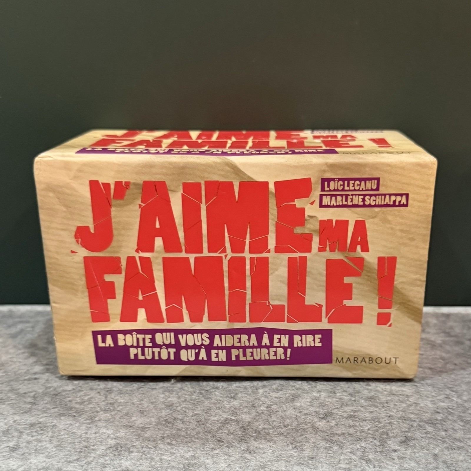 J’aime Ma Famille Family Game Marabout French Language Adult Party Game