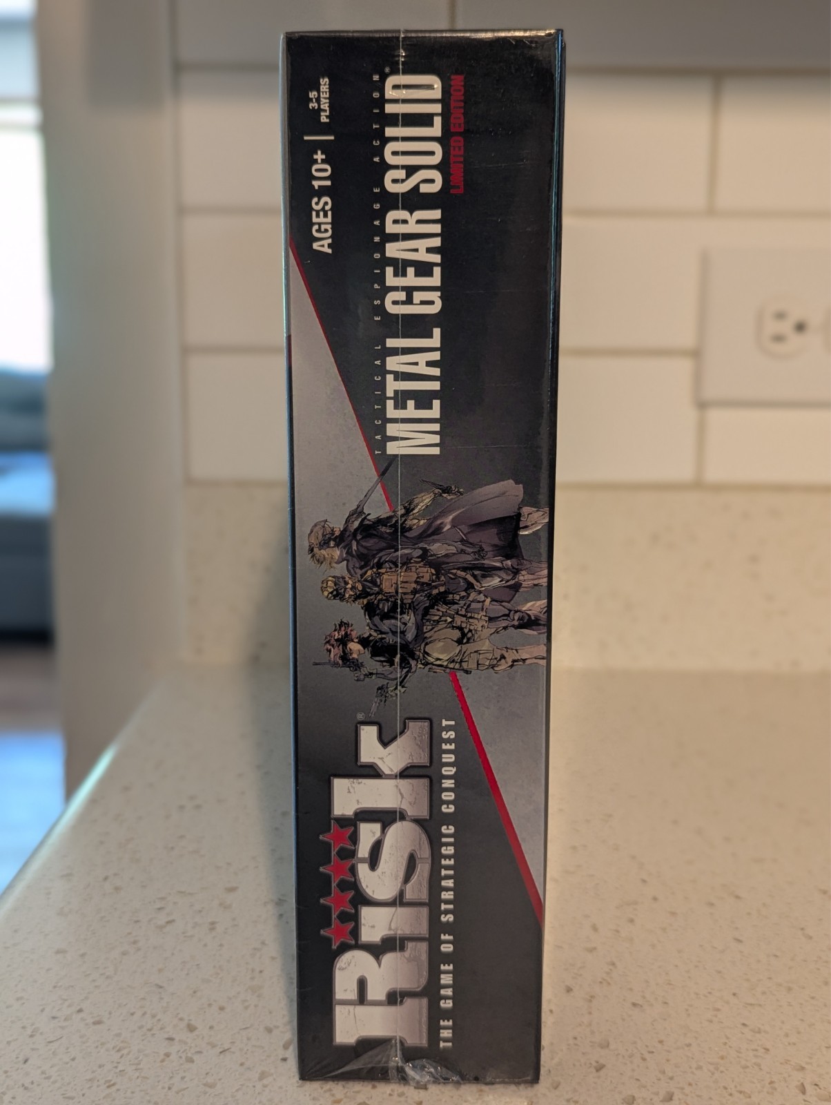 Risk Metal Gear Solid Limited Edition Factory Sealed Board Game 1432/2014