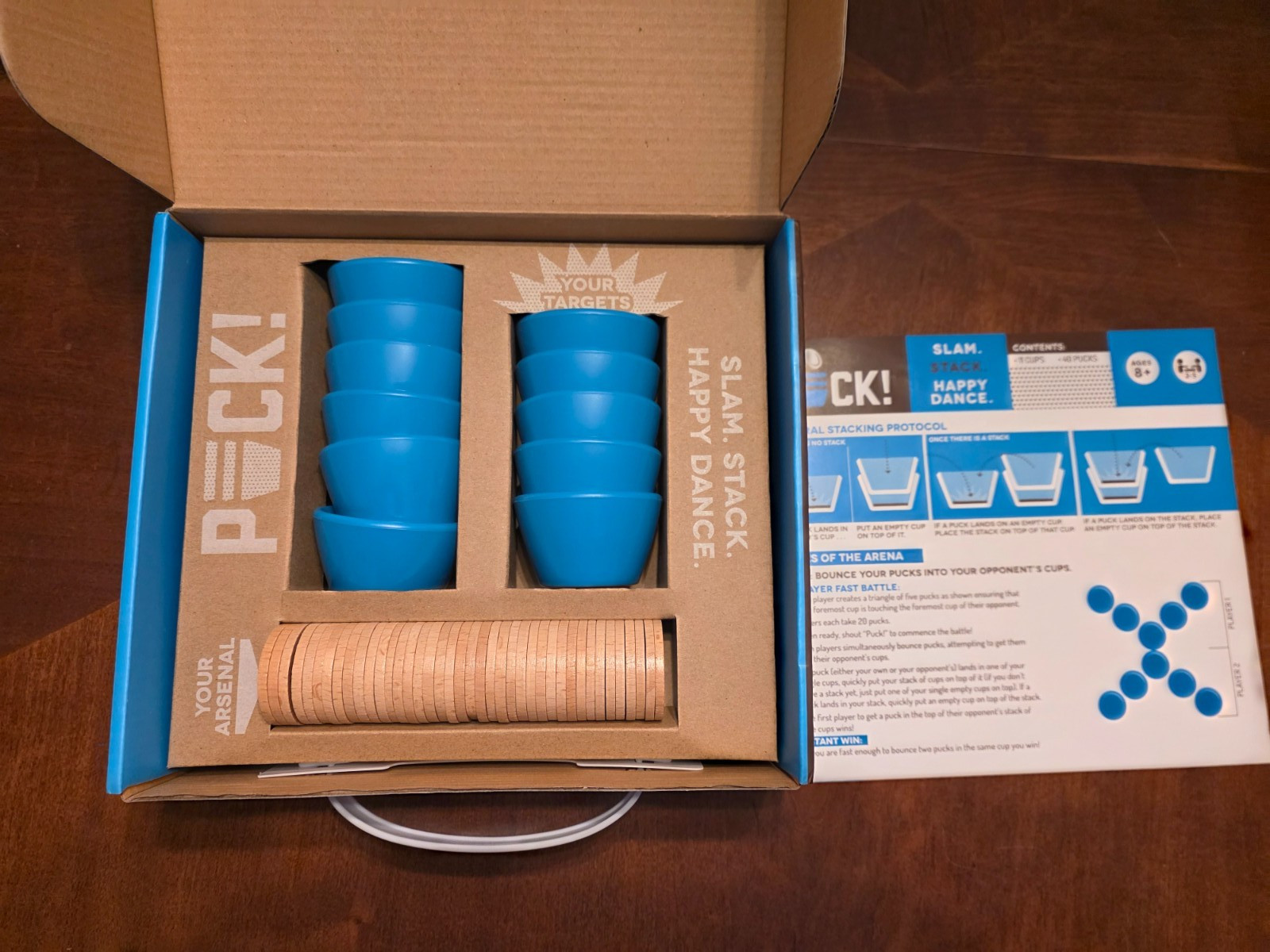 Puck Game by Marbles Brain Workshop – Puck! – Open Box – Never Played