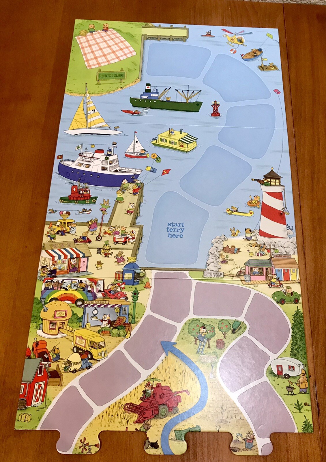 ✅Busytown Eye Found It Game Wonder Forge Richard Scarry’s Hidden Objects Kids