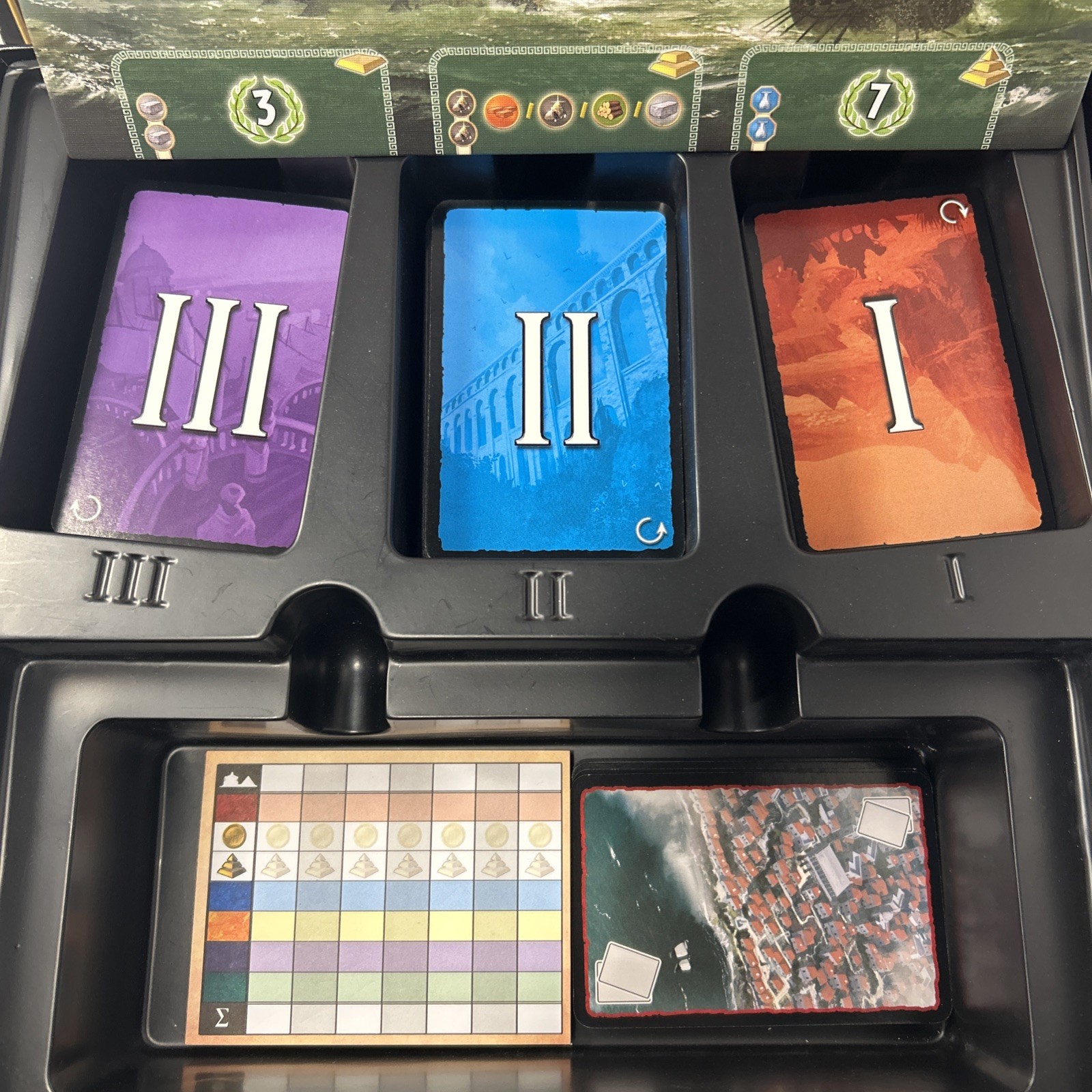 7 wonders board game Awards 2-7 Player History Civilization 100% Complete