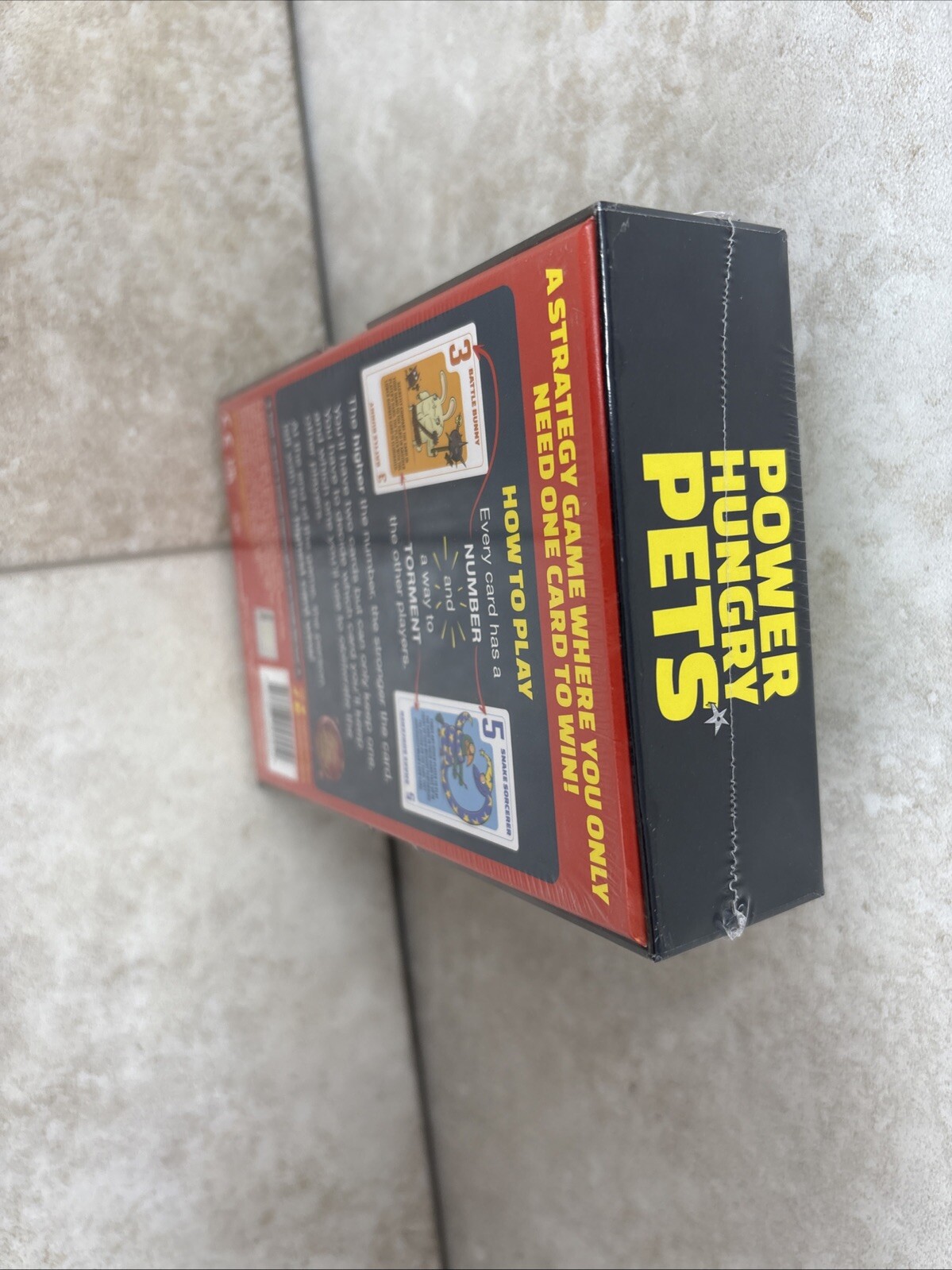 ✨️ SEALED: Power Hungry Pets Game EXPLODING KITTENS Try To Outsmart Each Other