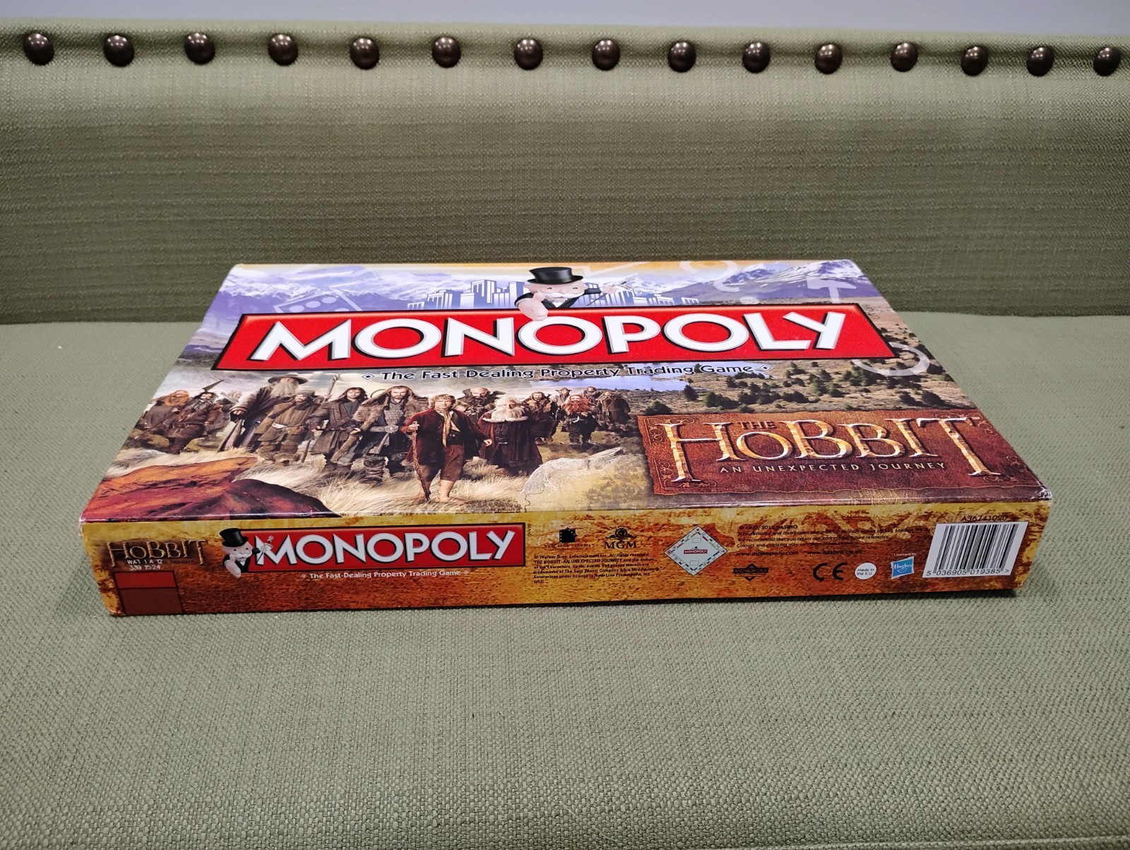 Monopoly The Hobbit an Unexpected Journey Edition, Complete