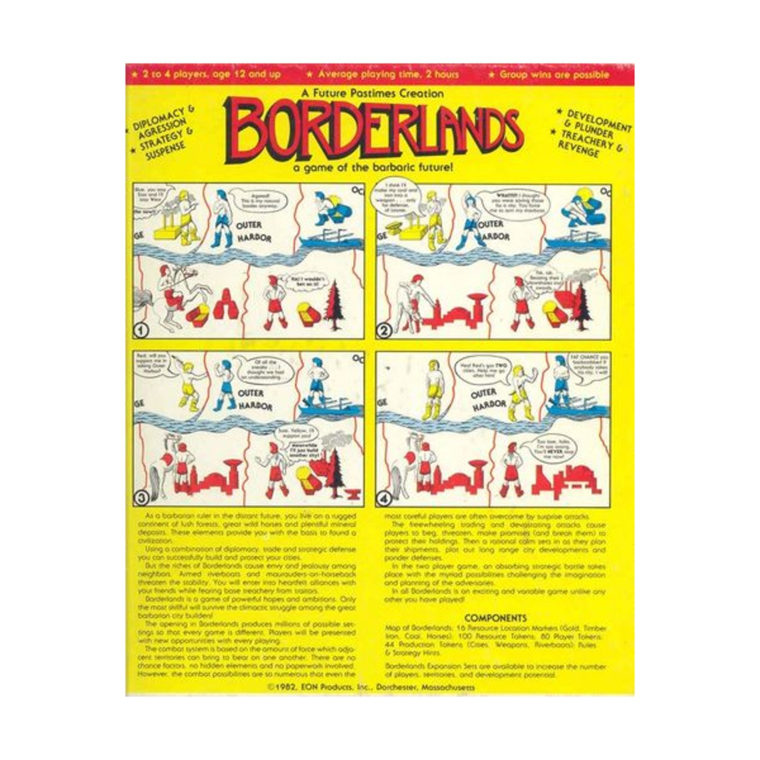 Eon Boardgame Borderlands Box Fair/EX