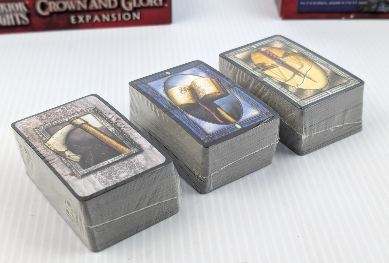 Warrior Knights: Crown and Glory Expansion NEW OPEN BOX