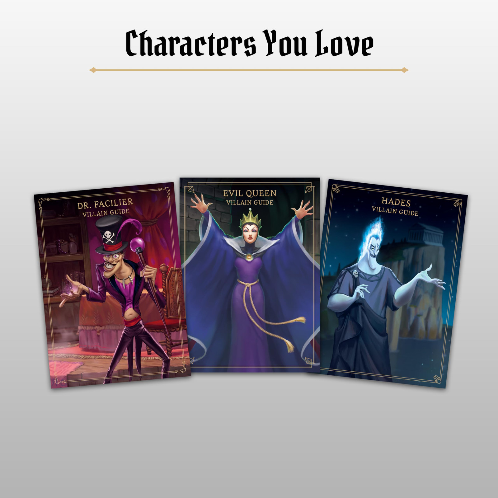 Disney Villainous Wicked To The Core Strategy Board Game for 6 Players