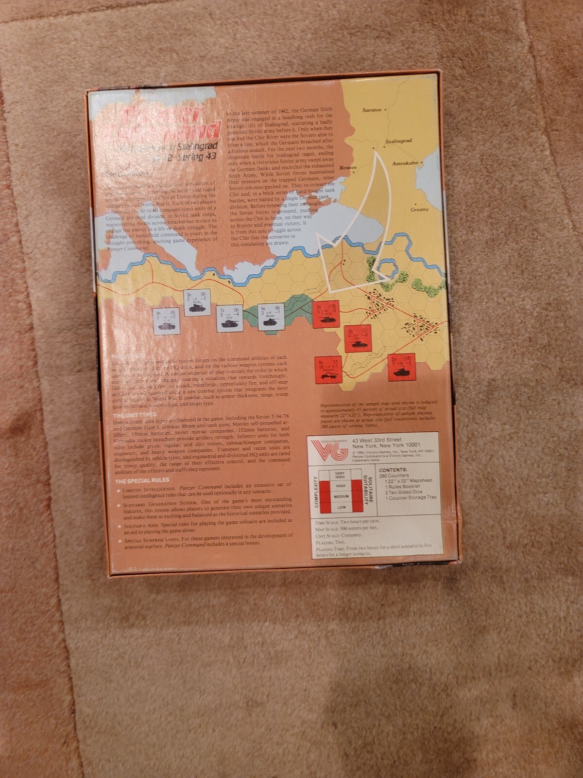 PANZER COMMAND: The Gateway To Stalingrad Fall ’42 – Spring ’43, Unpunched