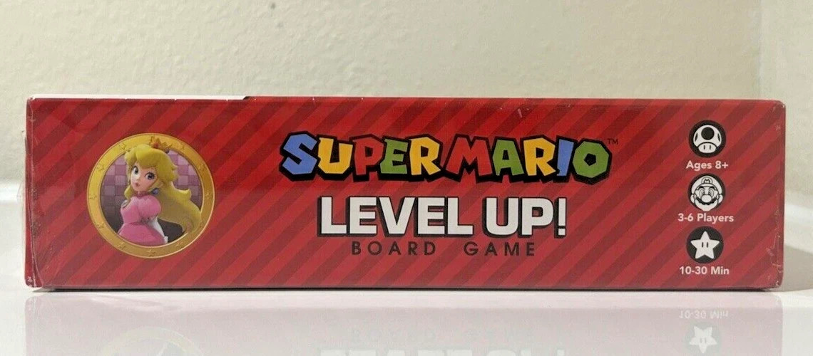 Super Mario Level Up! Board Game USA Multi Level Board Game Brand New Sealed
