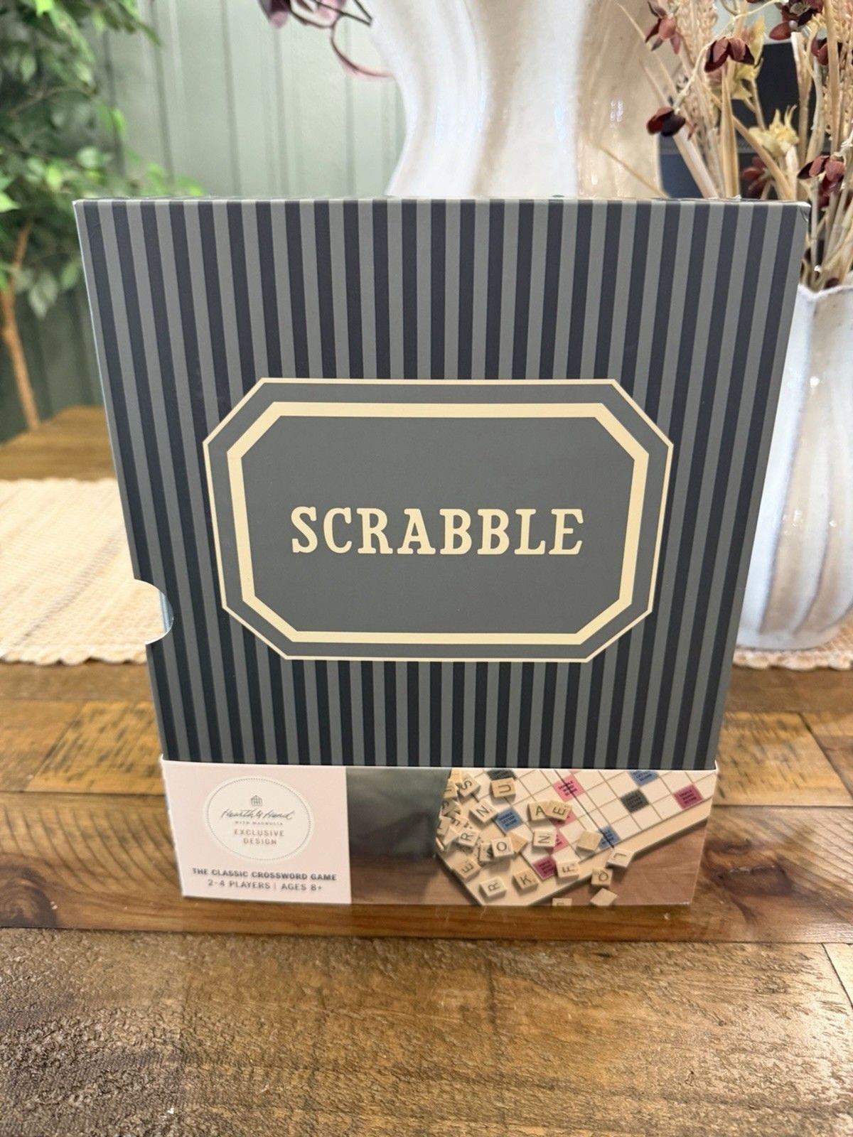 Scrabble Board Game – Hearth & Hand with Magnolia NEW RARE