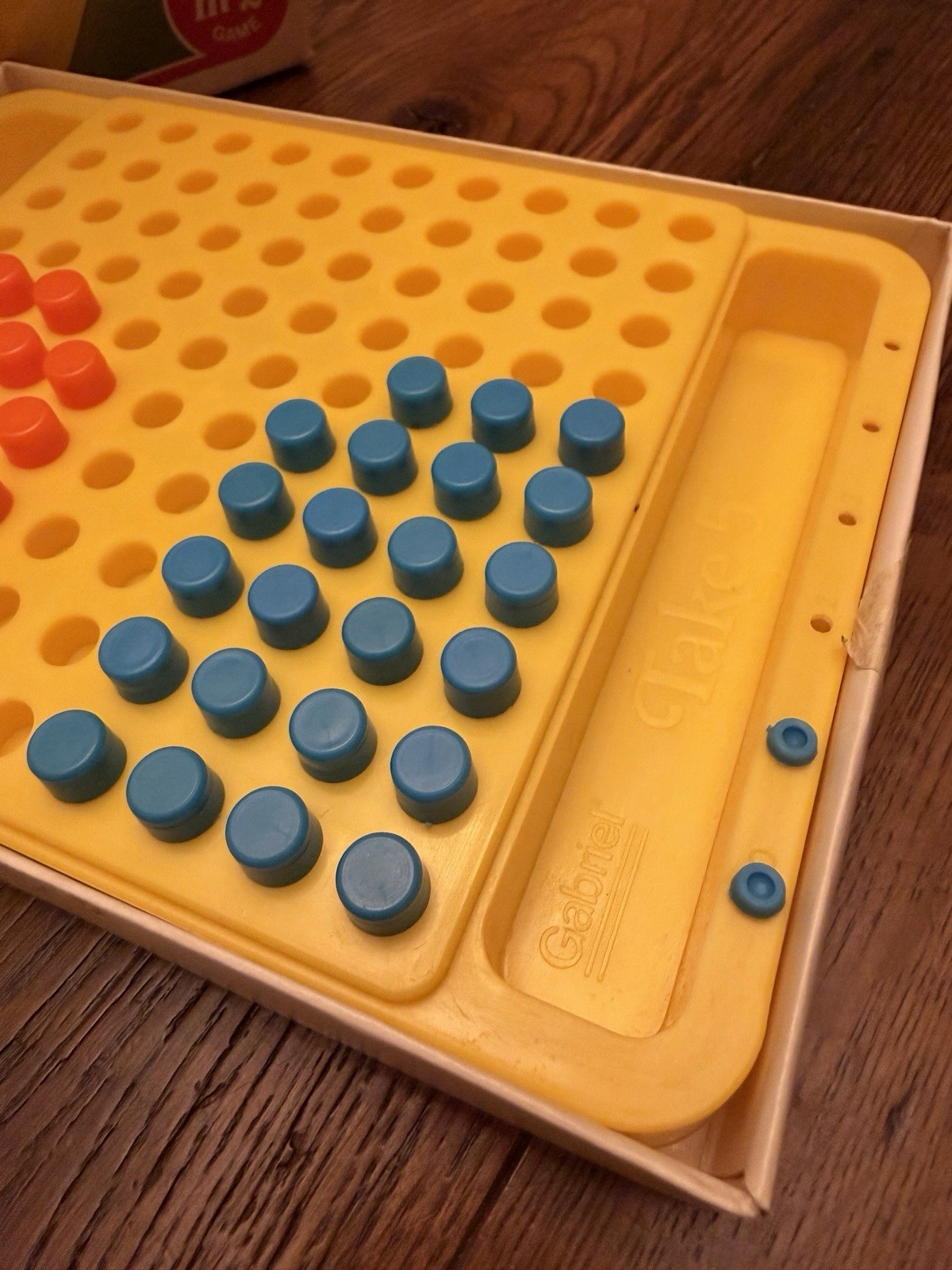 TAKE 5 vintage board game – 1977 – Gabriel No. 77452 – Hi-Q – missing 2 pieces