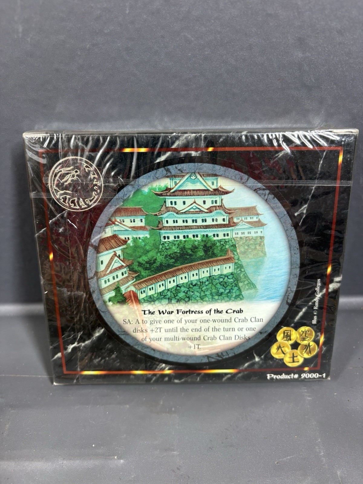Diskwars Legend Of The Five Rings War Fortress Of The Crab Expansion Sealed