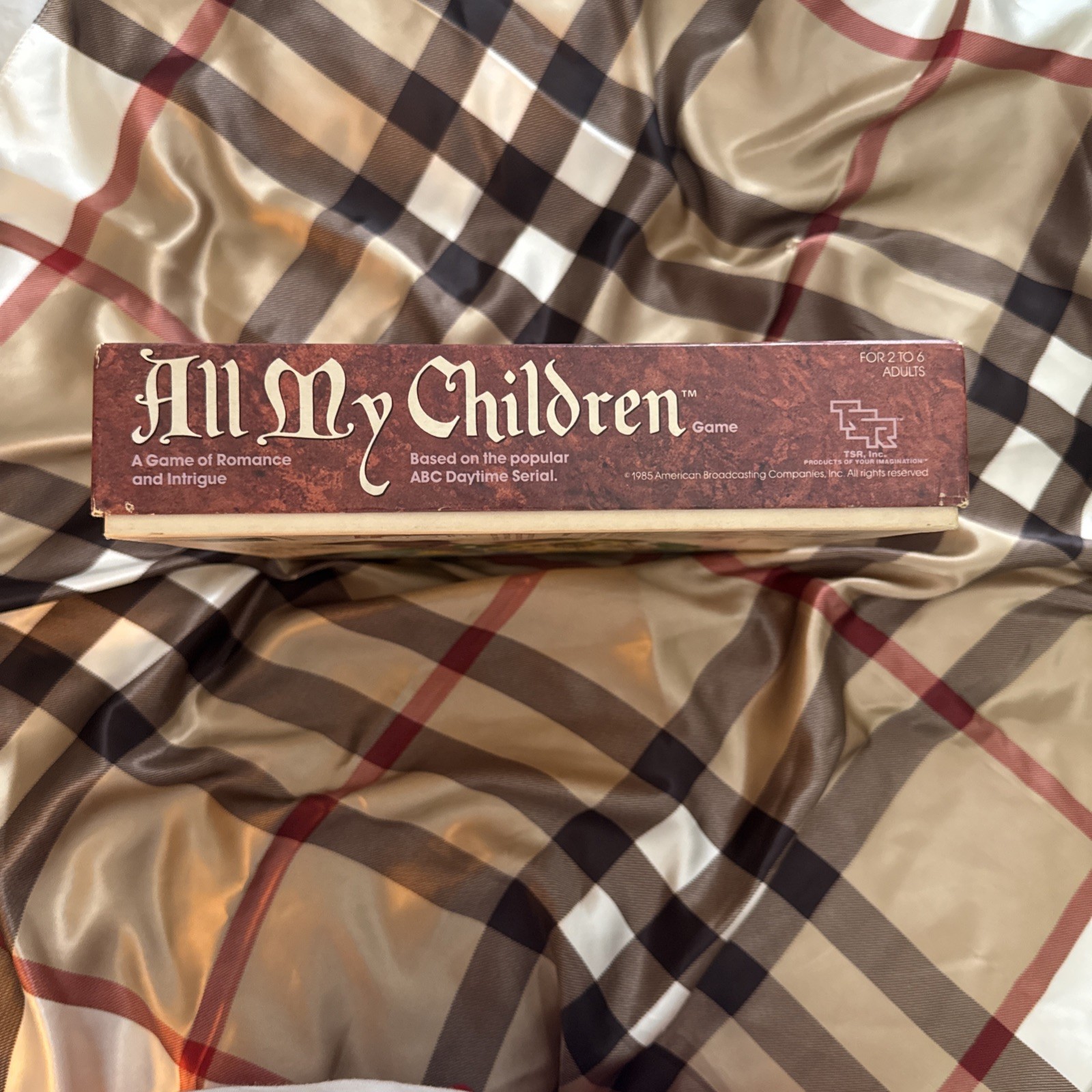 Vintage All My Children Board Game by TSR 1985 Edition TV Show