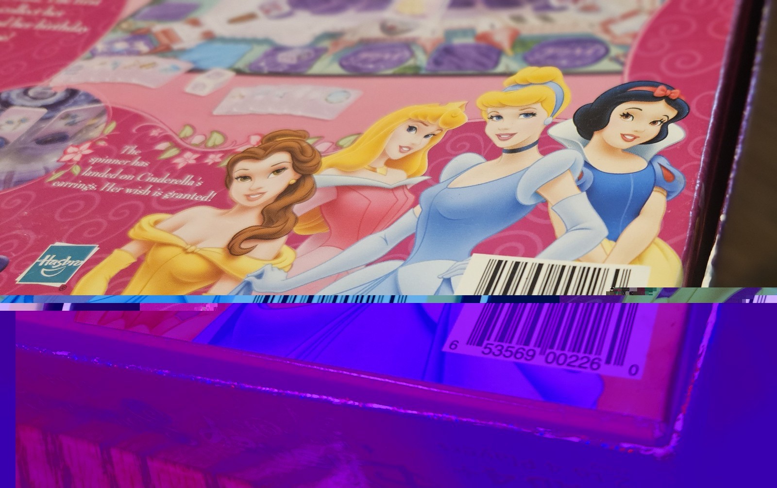 Disney Princess Spinning Wishes Game 2004 COMPLETE Good Condition