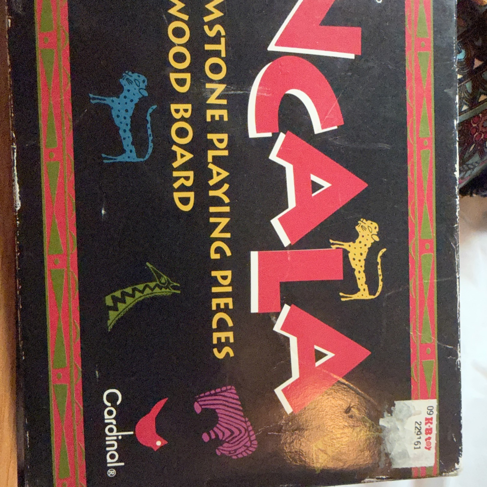Mancala Solid Wood Board Game 1995