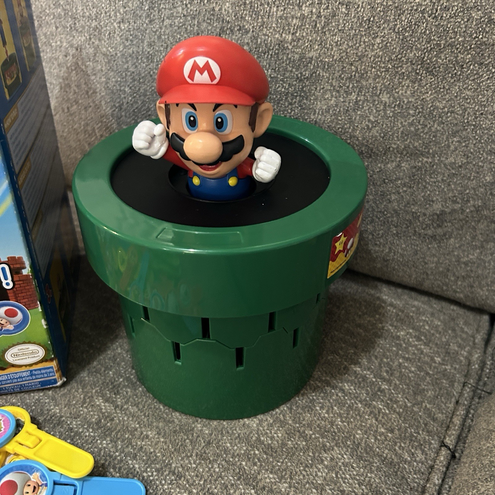 TOMY Pop Up Super Mario Game Nintendo – Family And Preschool Kids Board Games