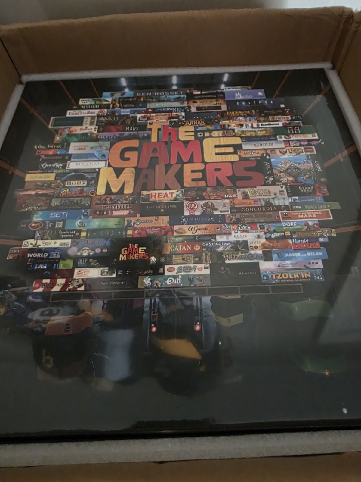 Game Makers Board Game Completionist Pledge Kickstarter. Brand New