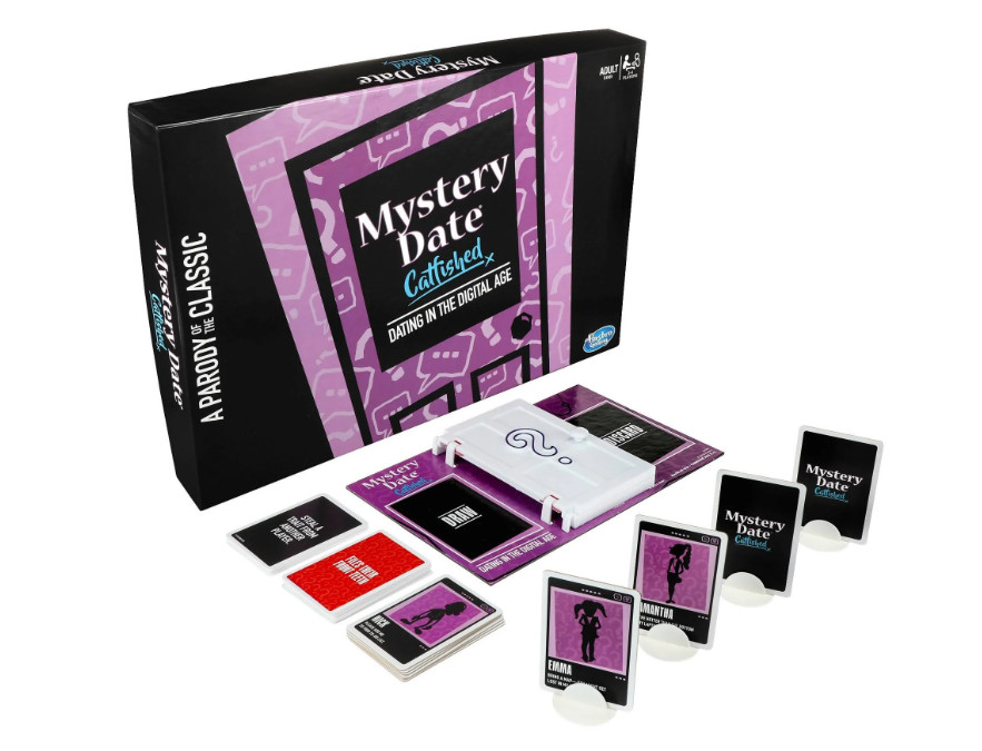 Hasbro Mystery Date Catfished-Dating In The Digital Age, Board Game for Adults