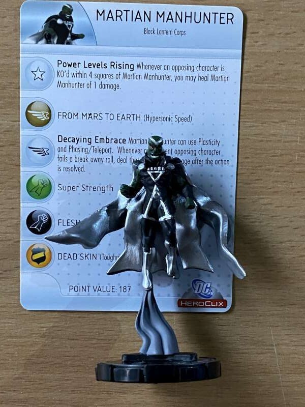 Heroclix the Brave and the Bold # 057 martian manhunter Chase