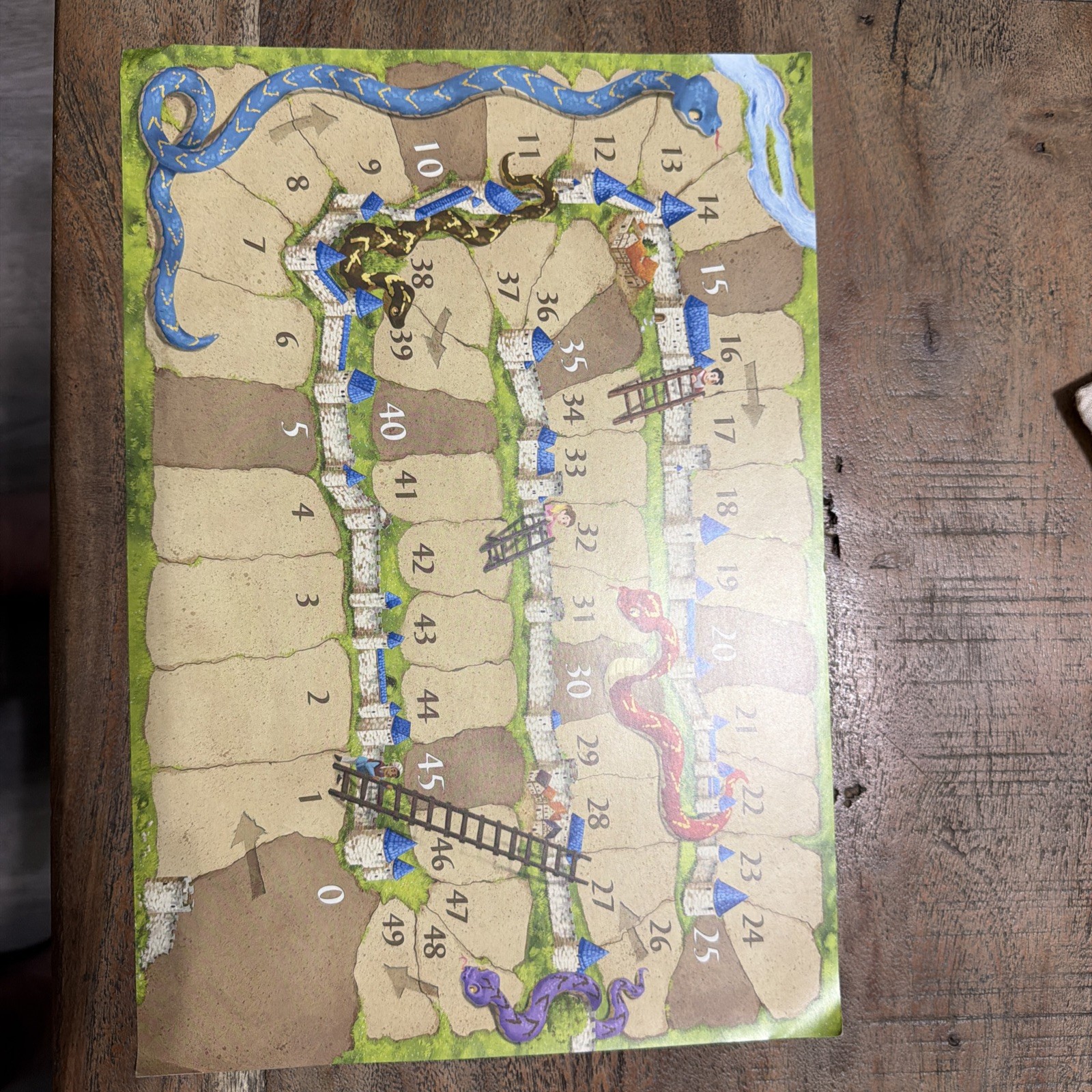 Carcassonne – Snakes & Ladders Scoreboard Sticker | Mini Expansion | New