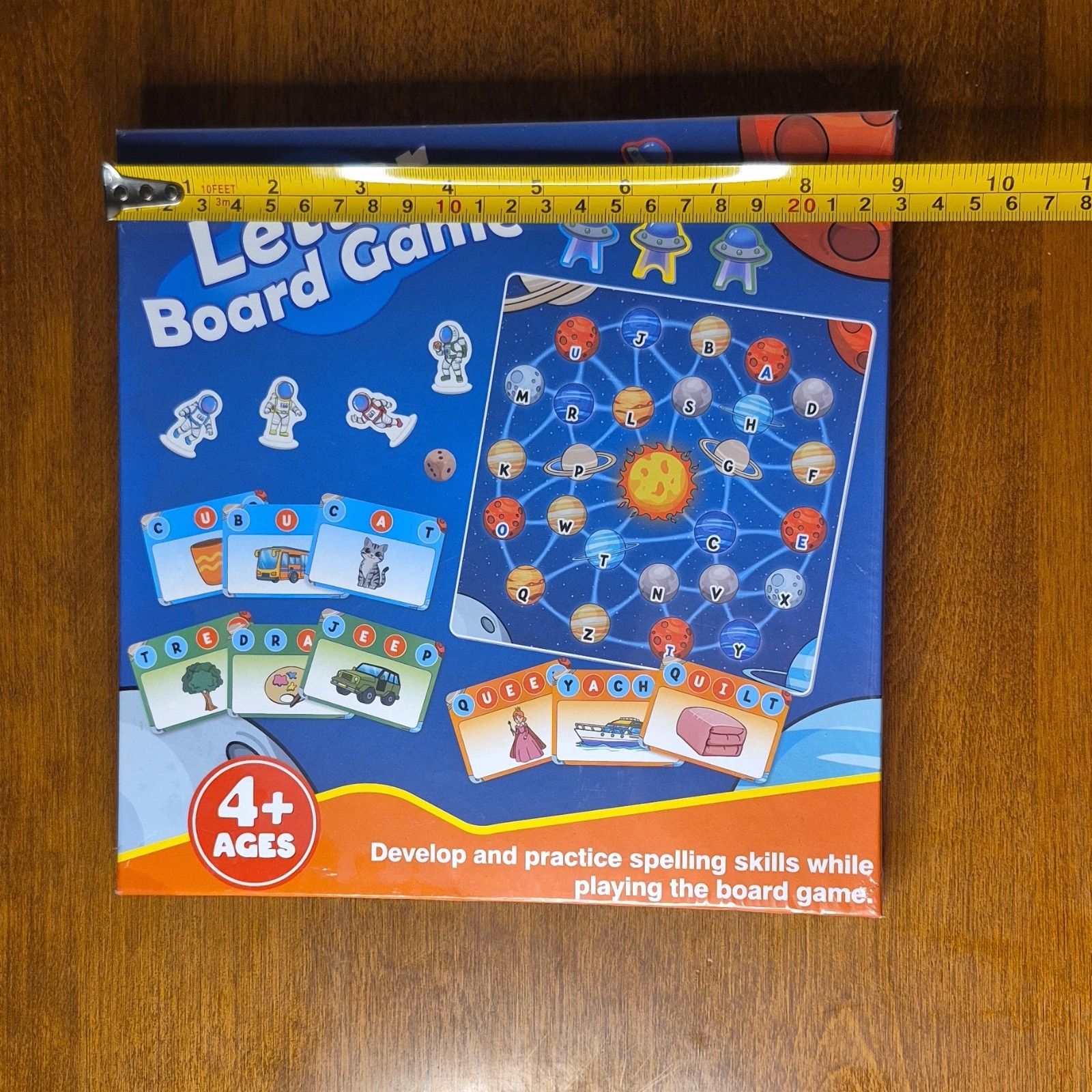 Educational Letter Board Game for Kids – Reading, Spelling & Homeschool Fun