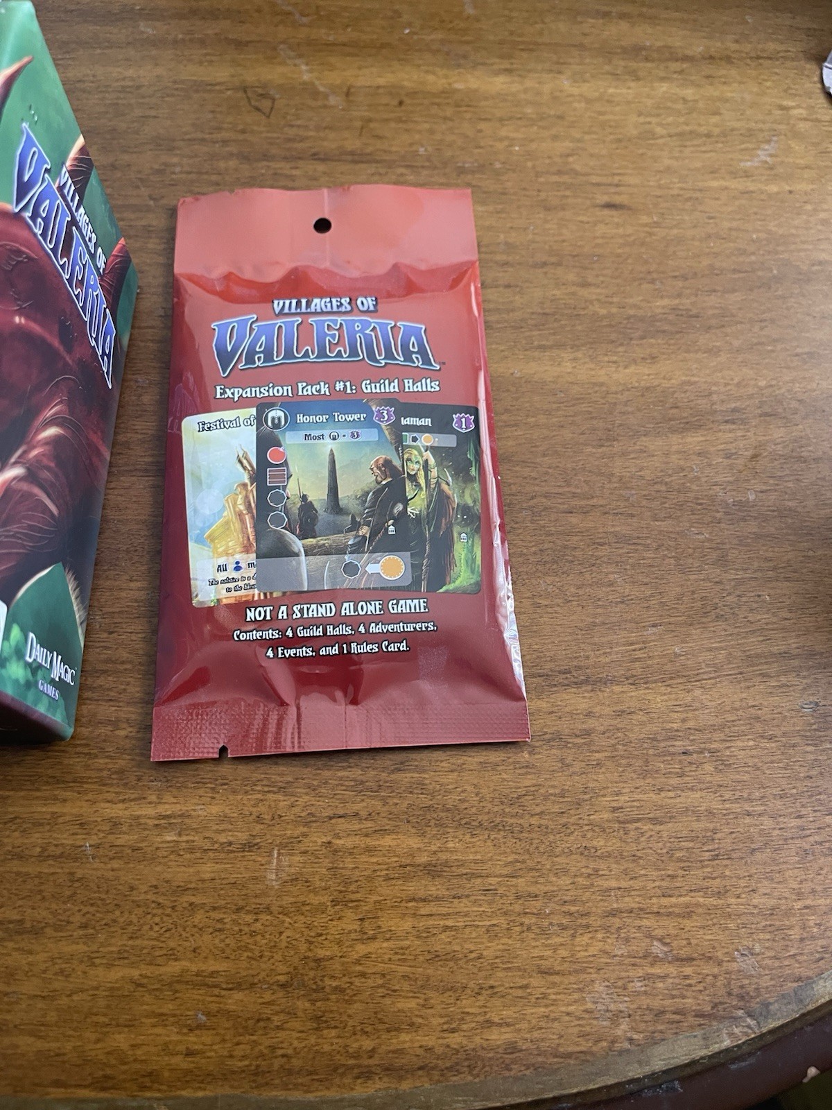 Villages of Valeria Card Game by Daily Magic Games Strategy