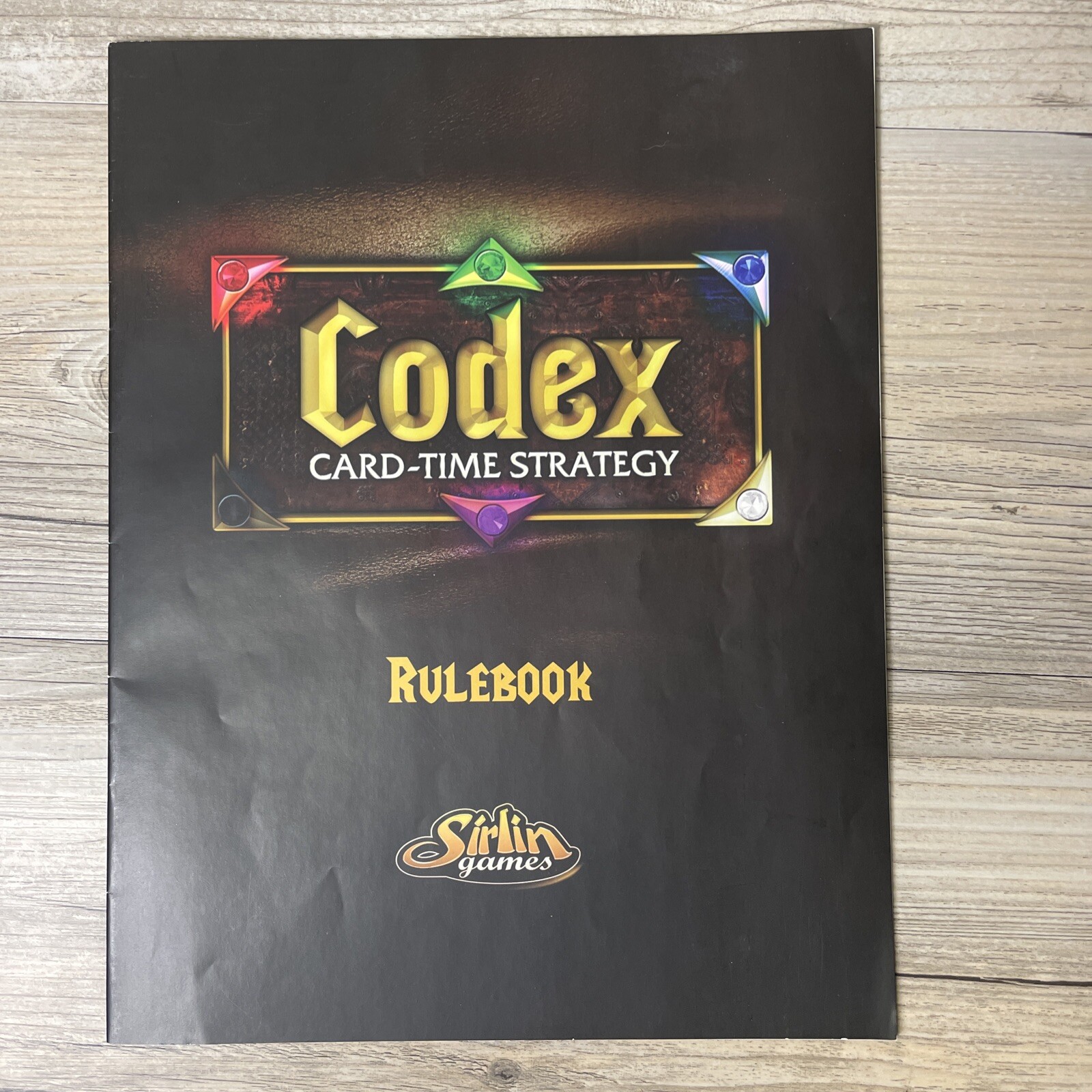 CODEX Card-Time Strategy Core Set Game, Blood Anarchs vs Moss Sentinels COMPLETE