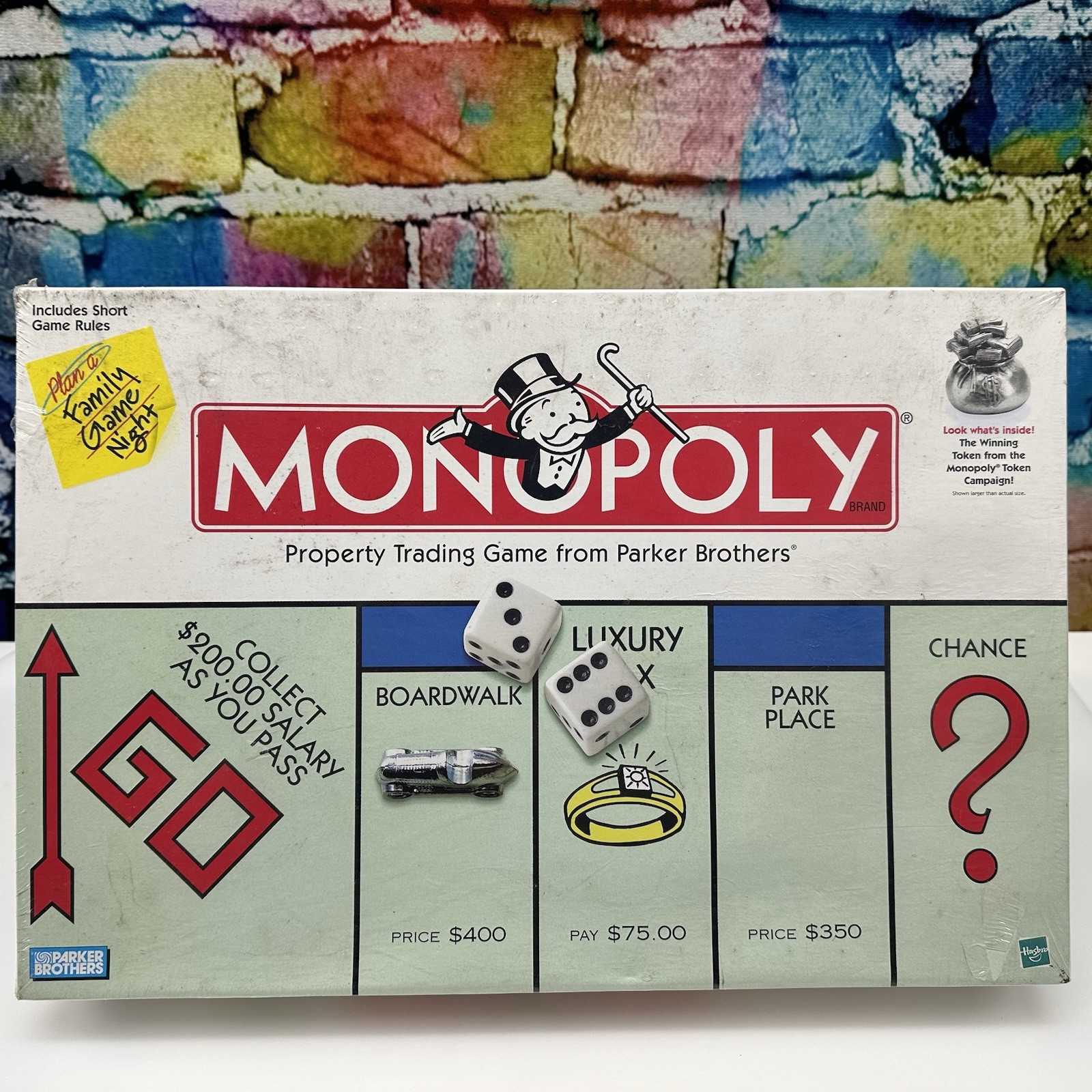 MONOPOLY Property Trading Game Ages 8-Adult Vintage 1999 Family Fun Sealed NEW!