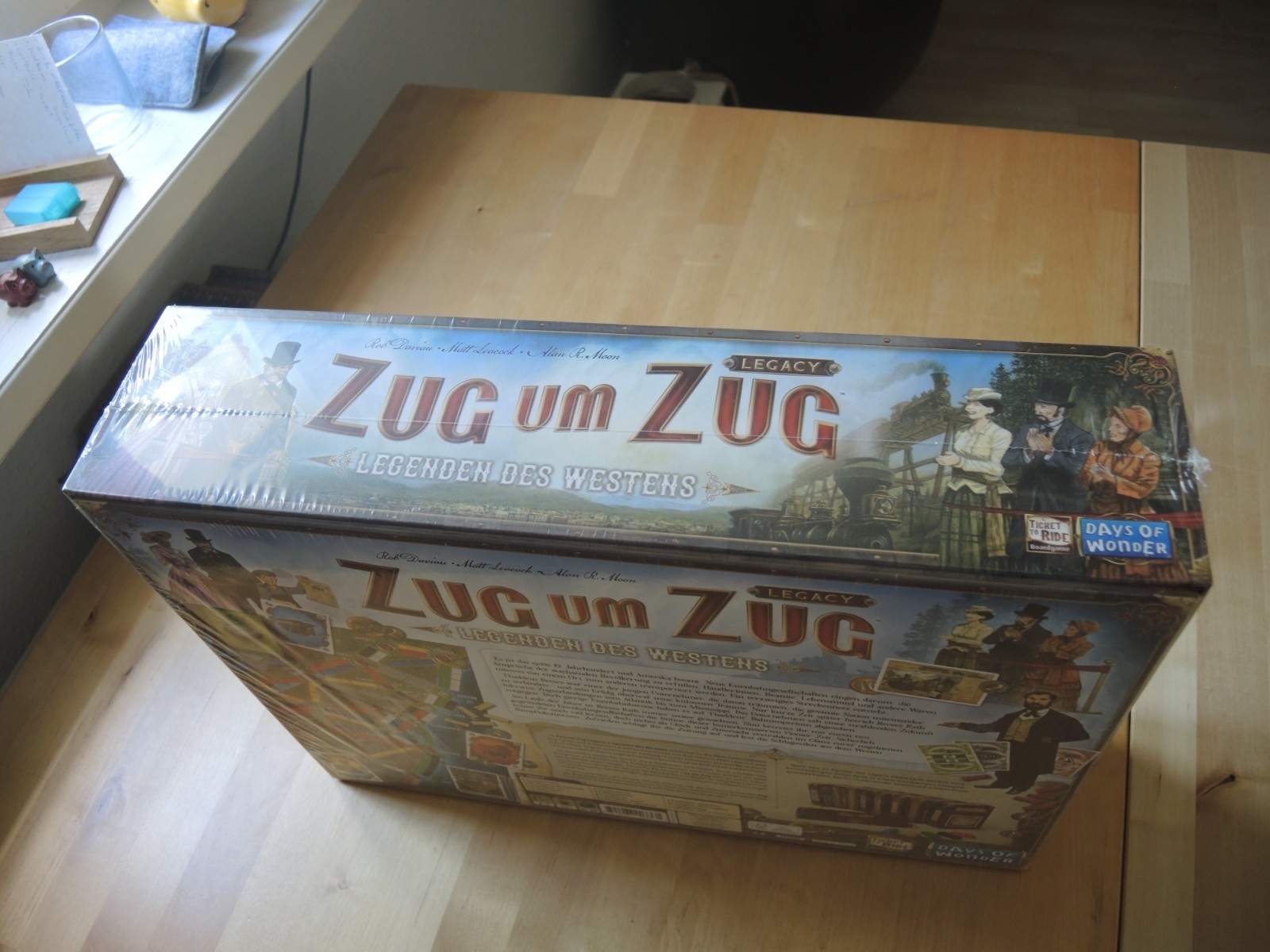 Ticket to Ride Legacy Days of Wonder Board Game Original Packaging New Still Sealed