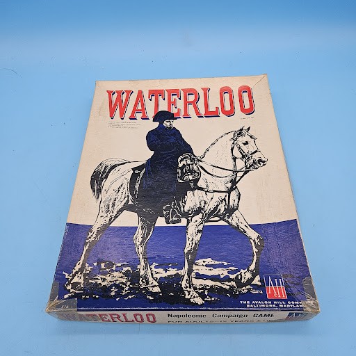 VTG Waterloo Avalon Hill Napoleonic Wargame Board Game 1962 Complete