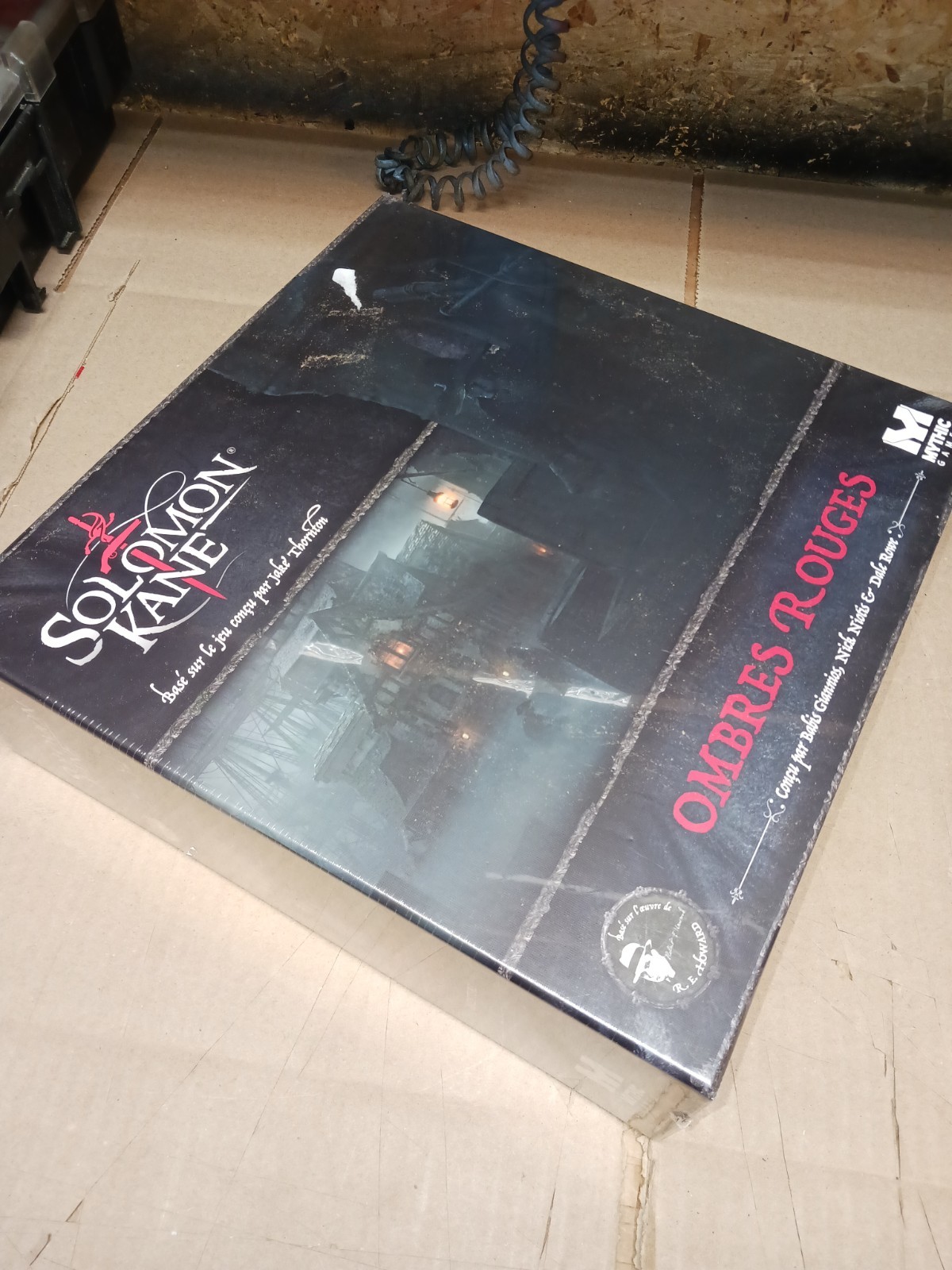Solomon Kane Board Games- Puritan Pledge & Red Shadows. Both New. In French.