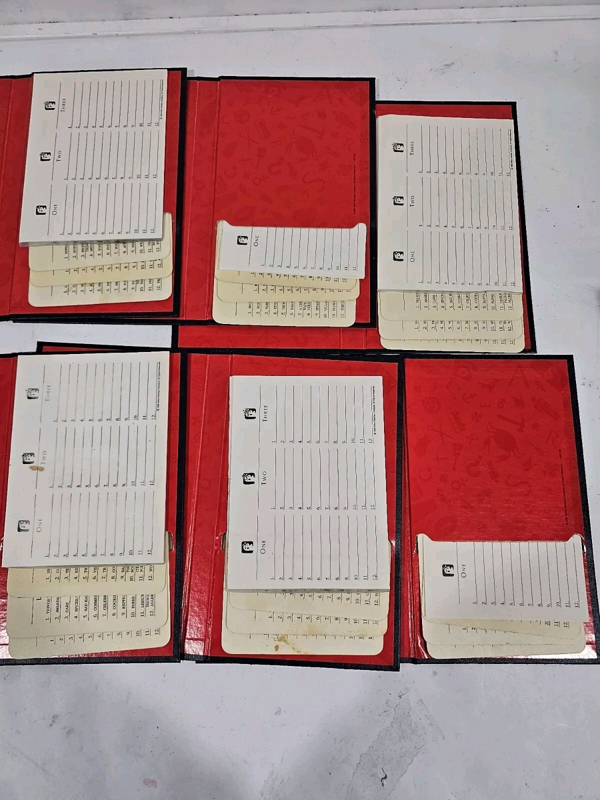 The Game Of Scattergories Parker Brothers Vintage Game