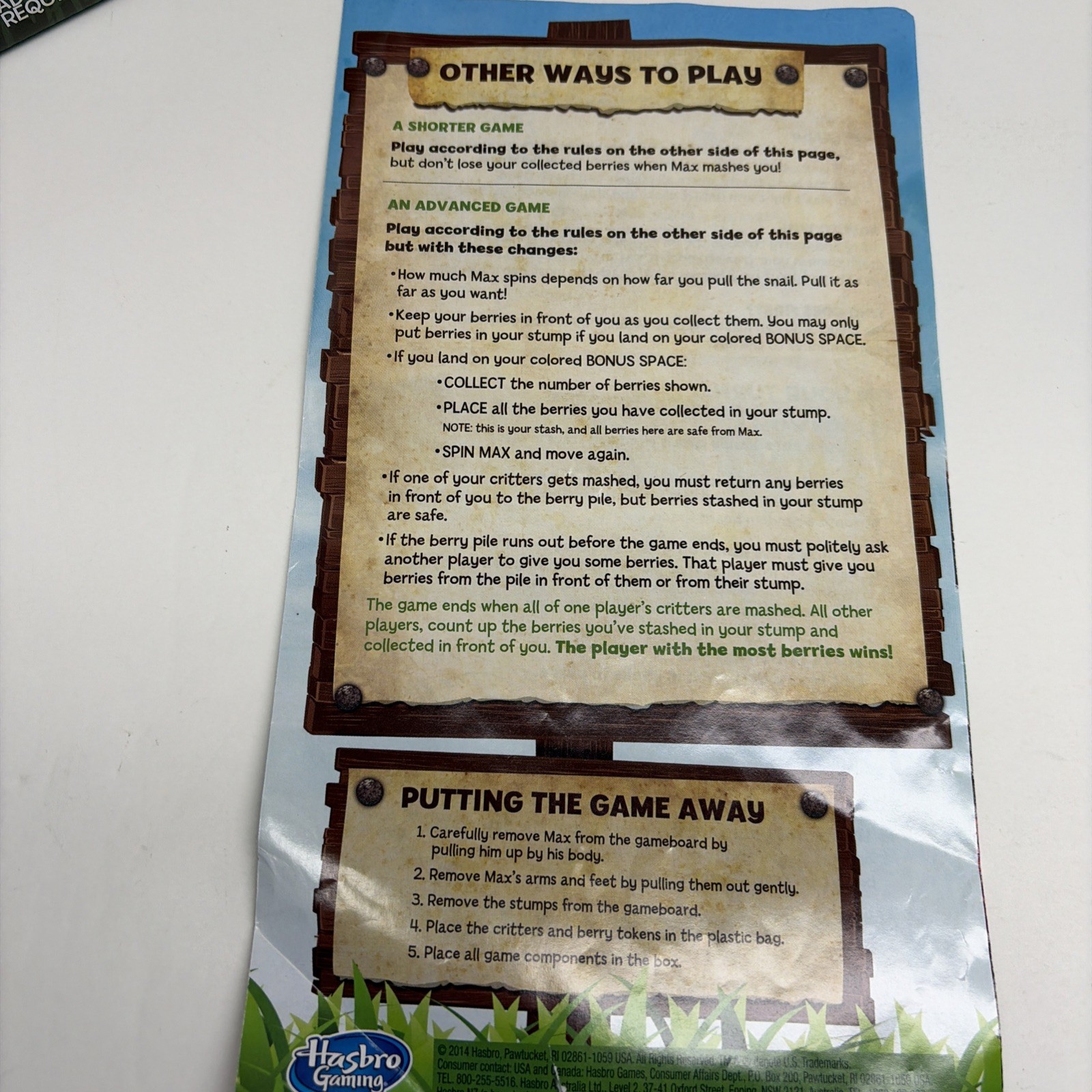 Mashin’ Max Board Game – Stash & Dash Game – Hasbro – Excellent!