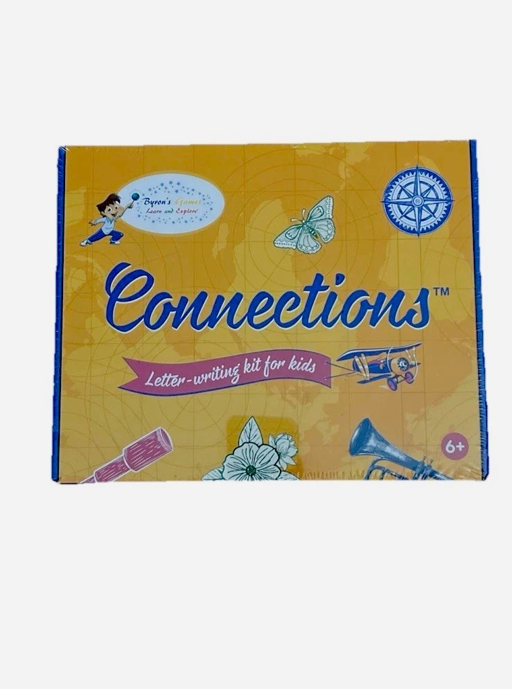 Byron’s Games. Connections. Letter Writing Kit For Kids . 6+. Brand New SEALED