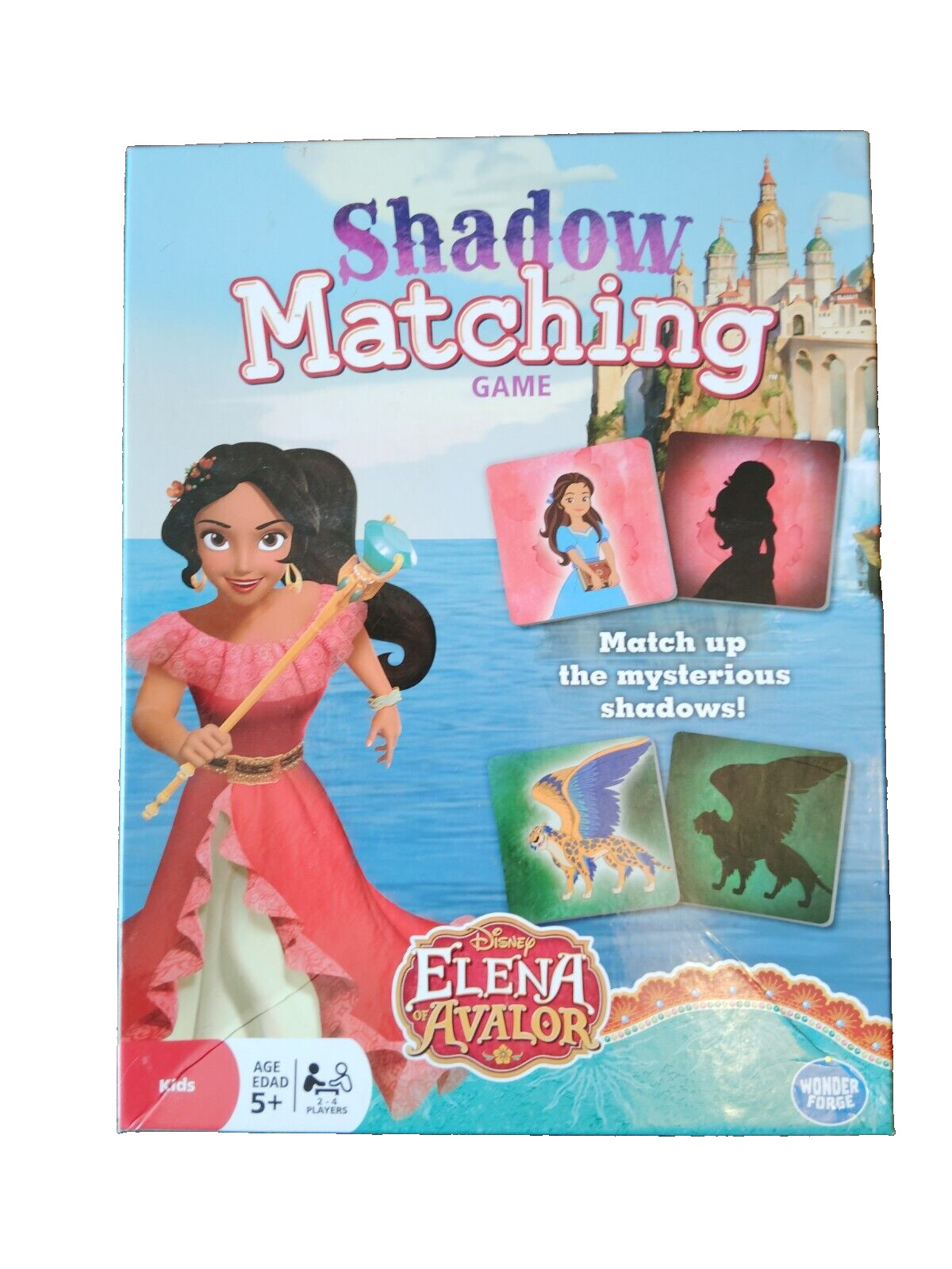Disney Elena of Avalor Shadow Matching Game Wonder Forge 72 Cards Ages 5+ New