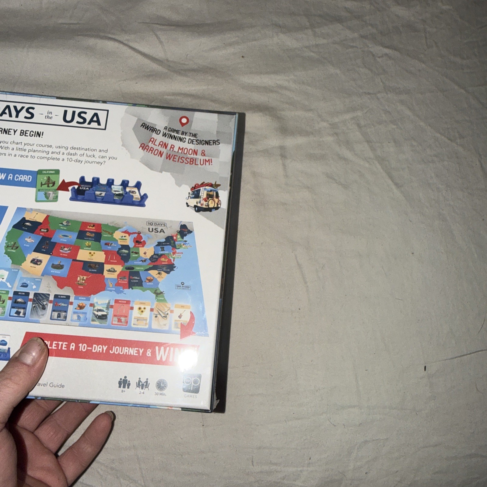 10 Days in The USA Family Road Trip Board Game – Brand New Sealed Fun