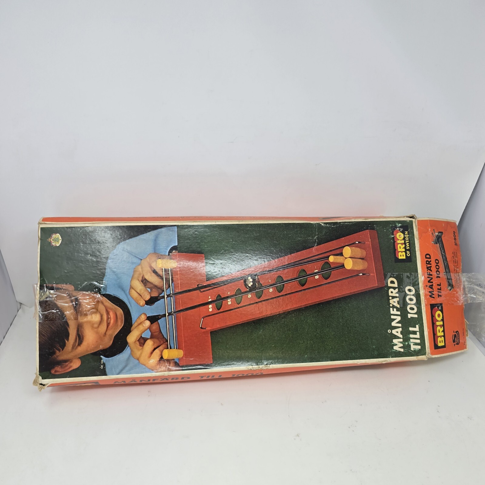 Brio Of Sweden The Rolling Vintage 60’s 70’s Game w/ Original Box No Ball