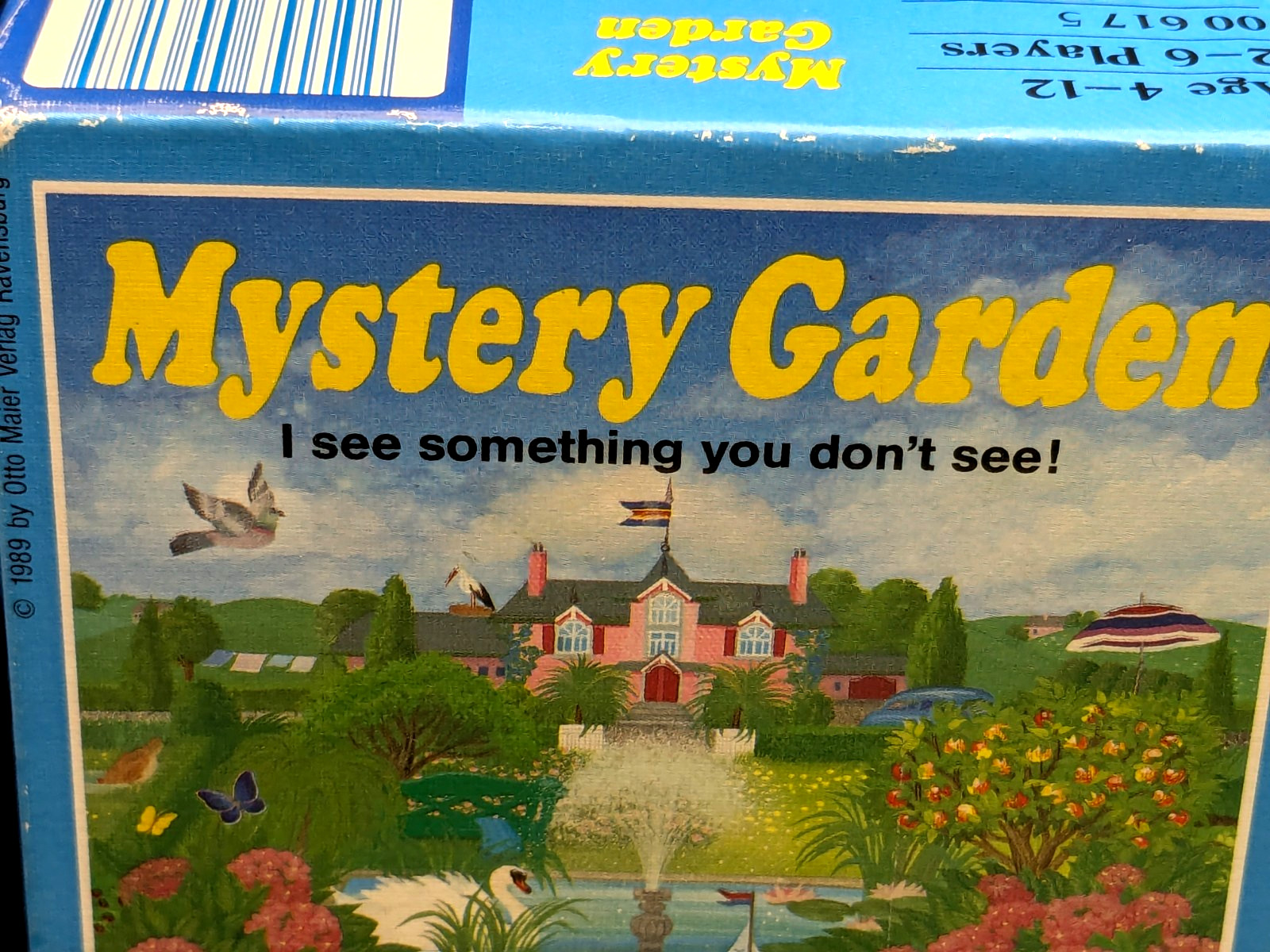Vintage Ravensburger Mystery Garden Board Game~ 1992~ COMPLETE~ Memory Game