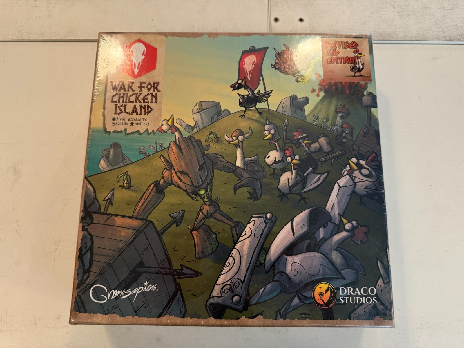 *DAMAGED BOX* War For Chicken Island (Revised 2nd Edition)