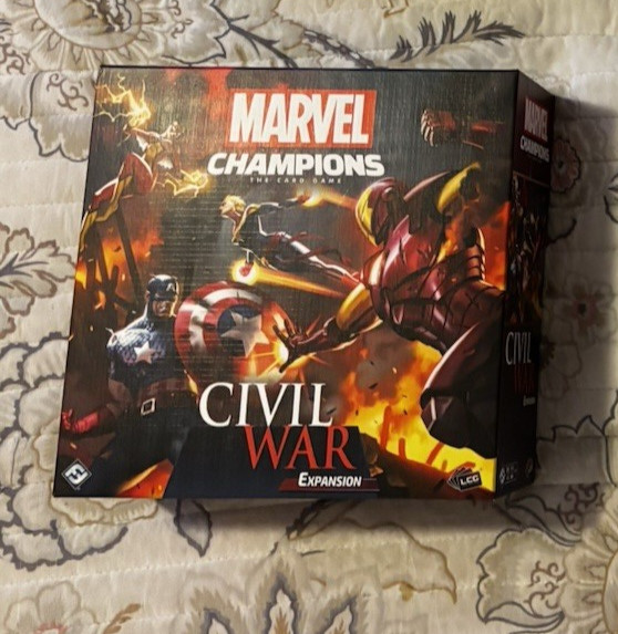 FFG Marvel Champions LCG Civil War Expansion, NEW & SEALED!