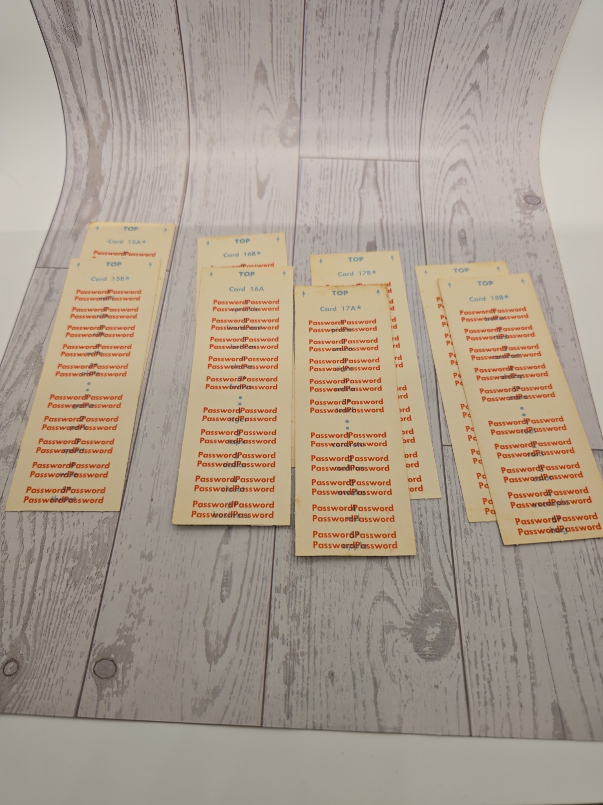 Vintage 1962 Milton Bradley Password Board Game Volume 4 No. 4260