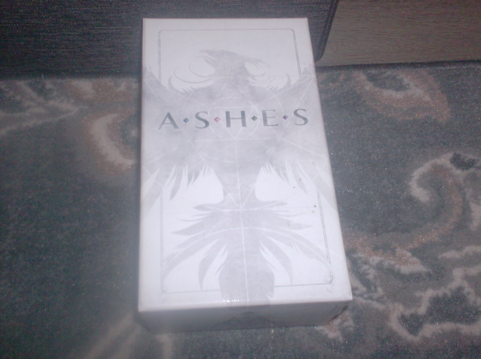 Ashes Plaid Hat Games Lot of 2 Deck Boxes with Items shown in Photos