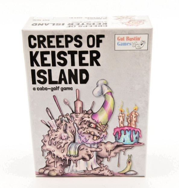 Creeps of Keister Island Card Game by Gut Bustin’ Games.