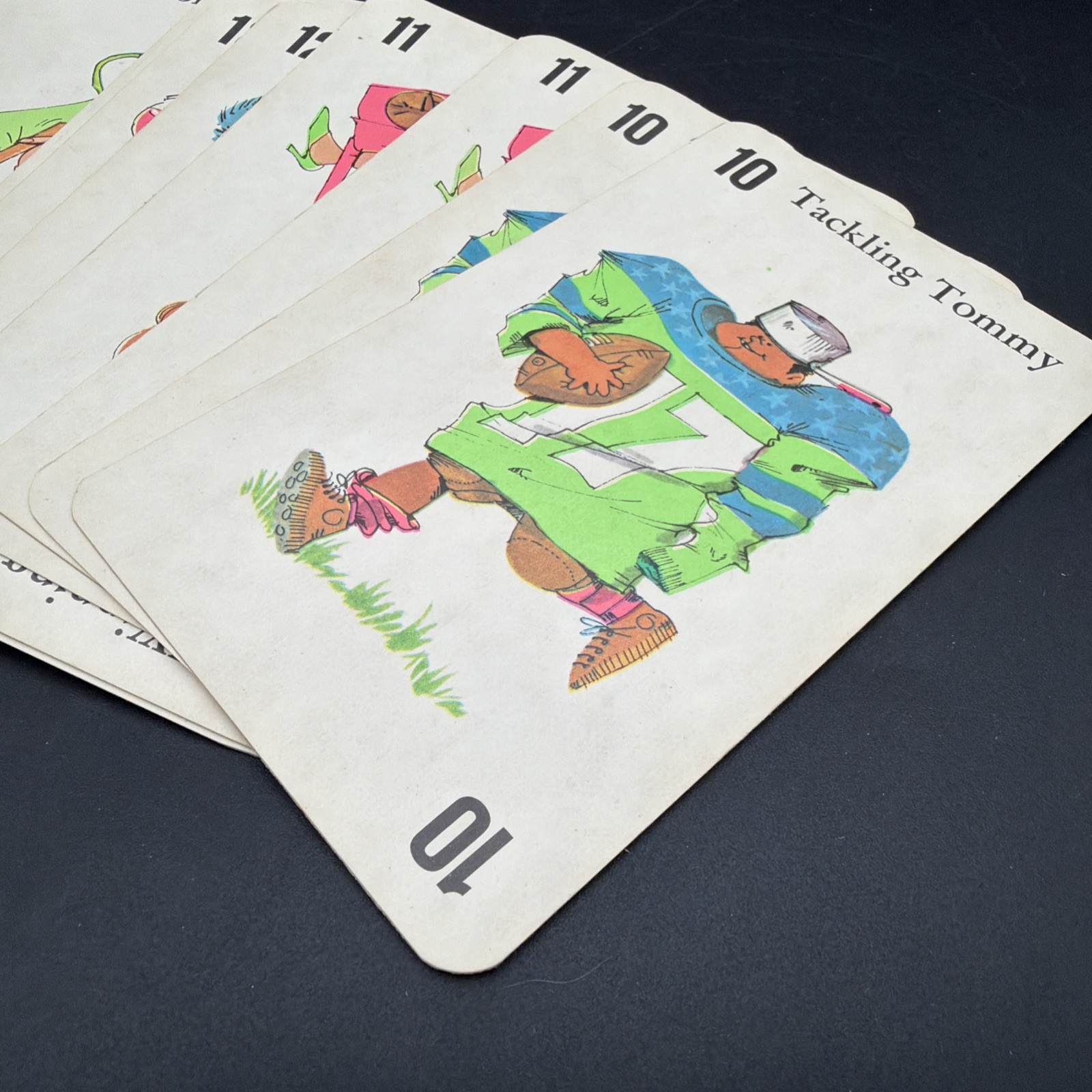 VINTAGE 1968 MILTON BRADLEY OLD MAID JUMBO CARD GAME COMPLETE AGES 5-10