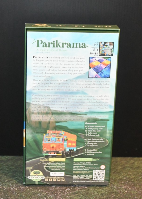 Parikrama A Travel Card Game RARE HTF VG