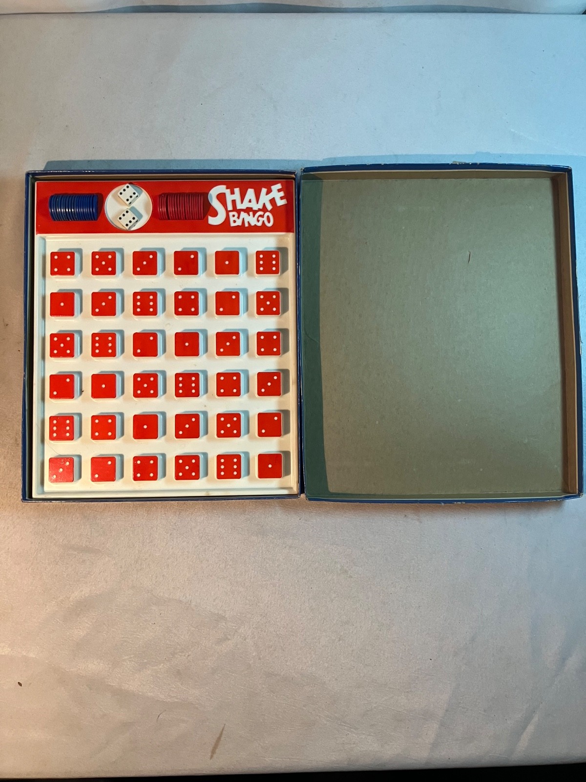 Vintage 1977 SHAKE BINGO Game COMPLETE Schaper Age 5 and up Family Favorite Game