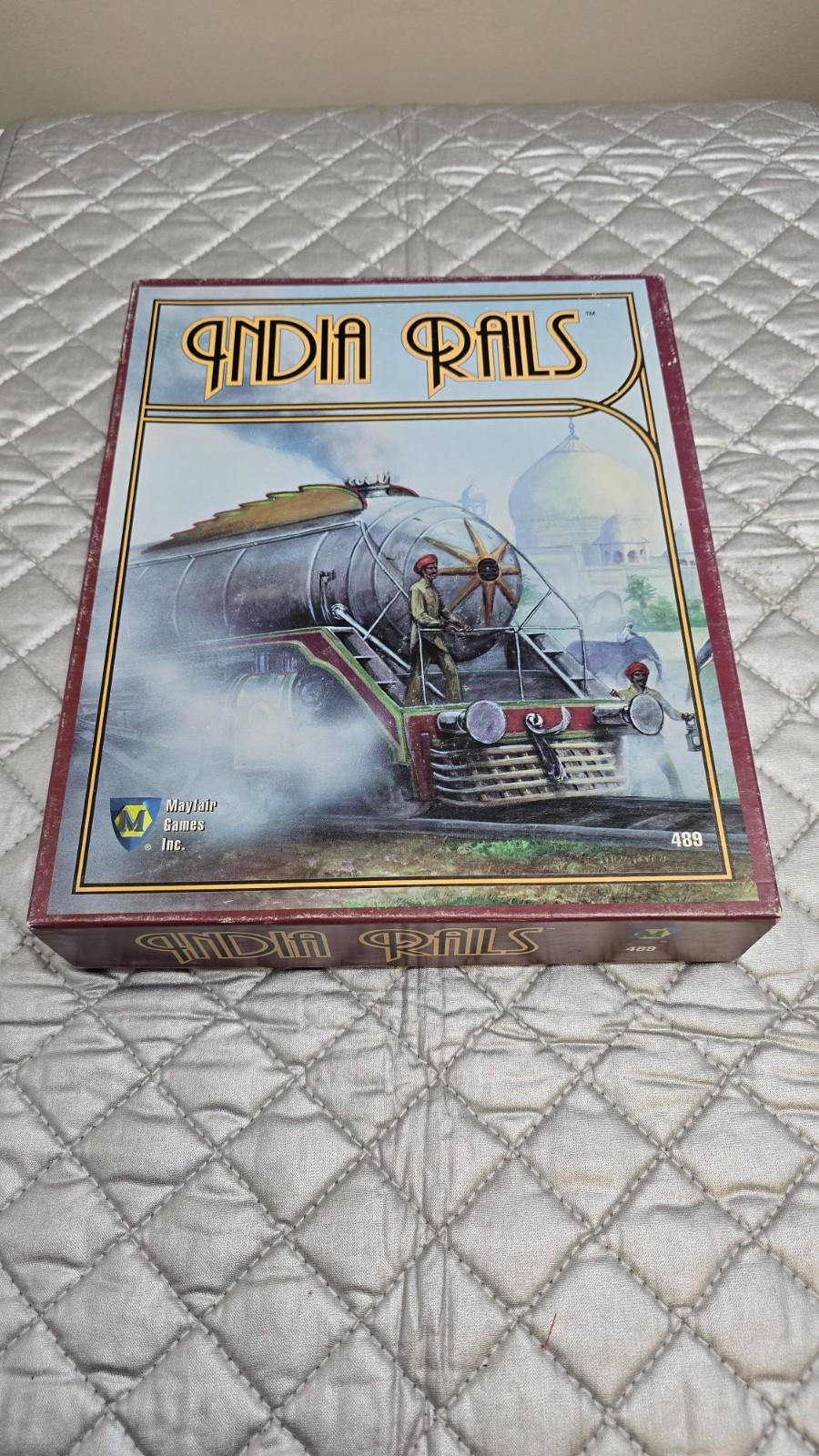 Vintage India Rails Mayfair Games Inc. 1998 Board Game – Complete!