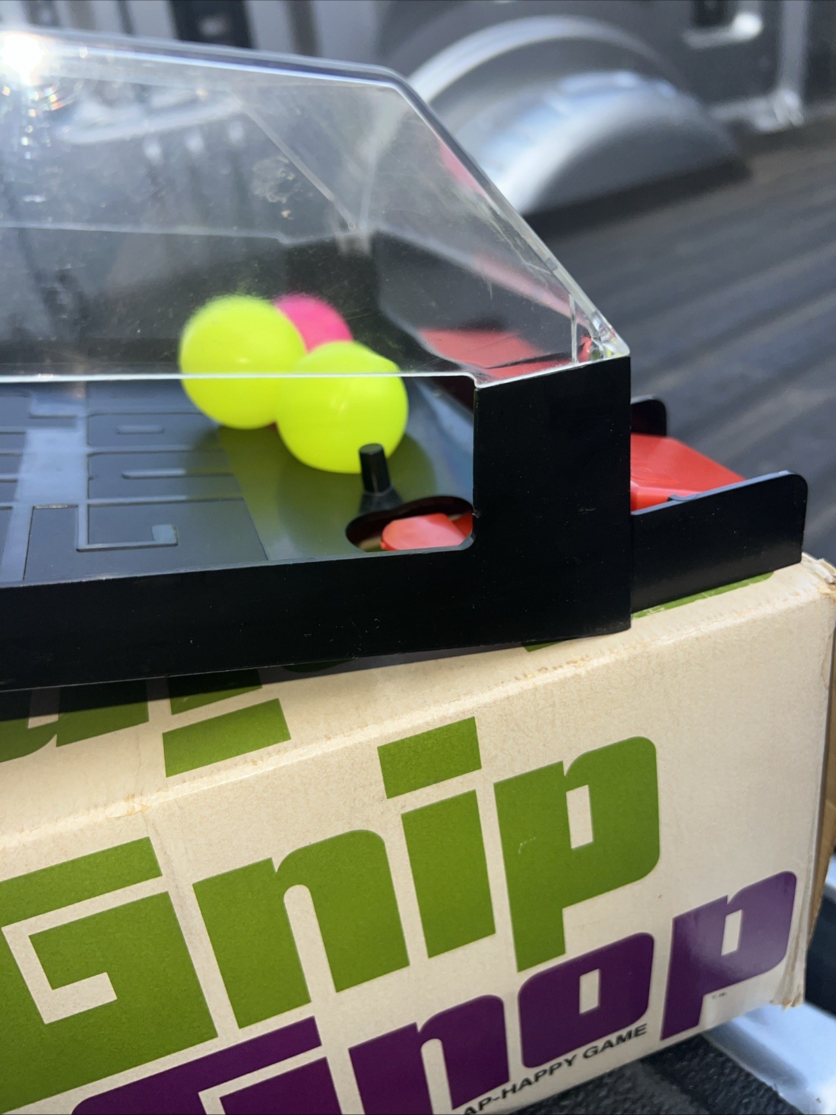 Gnip Gnop Parker Bros Game Complete with Box w/ All 6 Balls – 1971 READ!