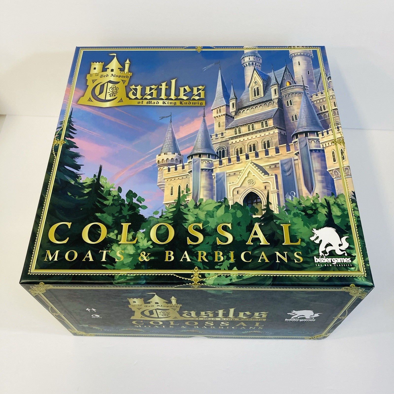CASTLES OF MAD KING LUDWIG COLOSSAL EXPANSION Collector’s Ed w/Moats & Barbicans