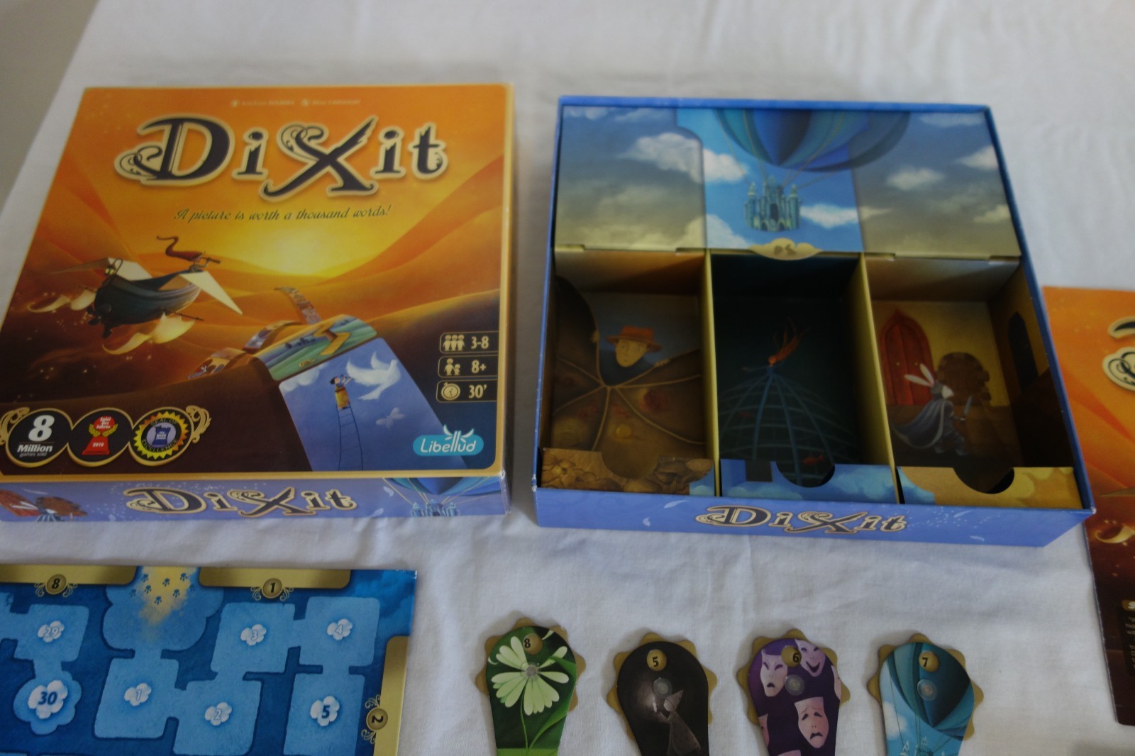 Dixit Board Game Storytelling Game Kids and Adults Family Ages 8+ 100% Complete