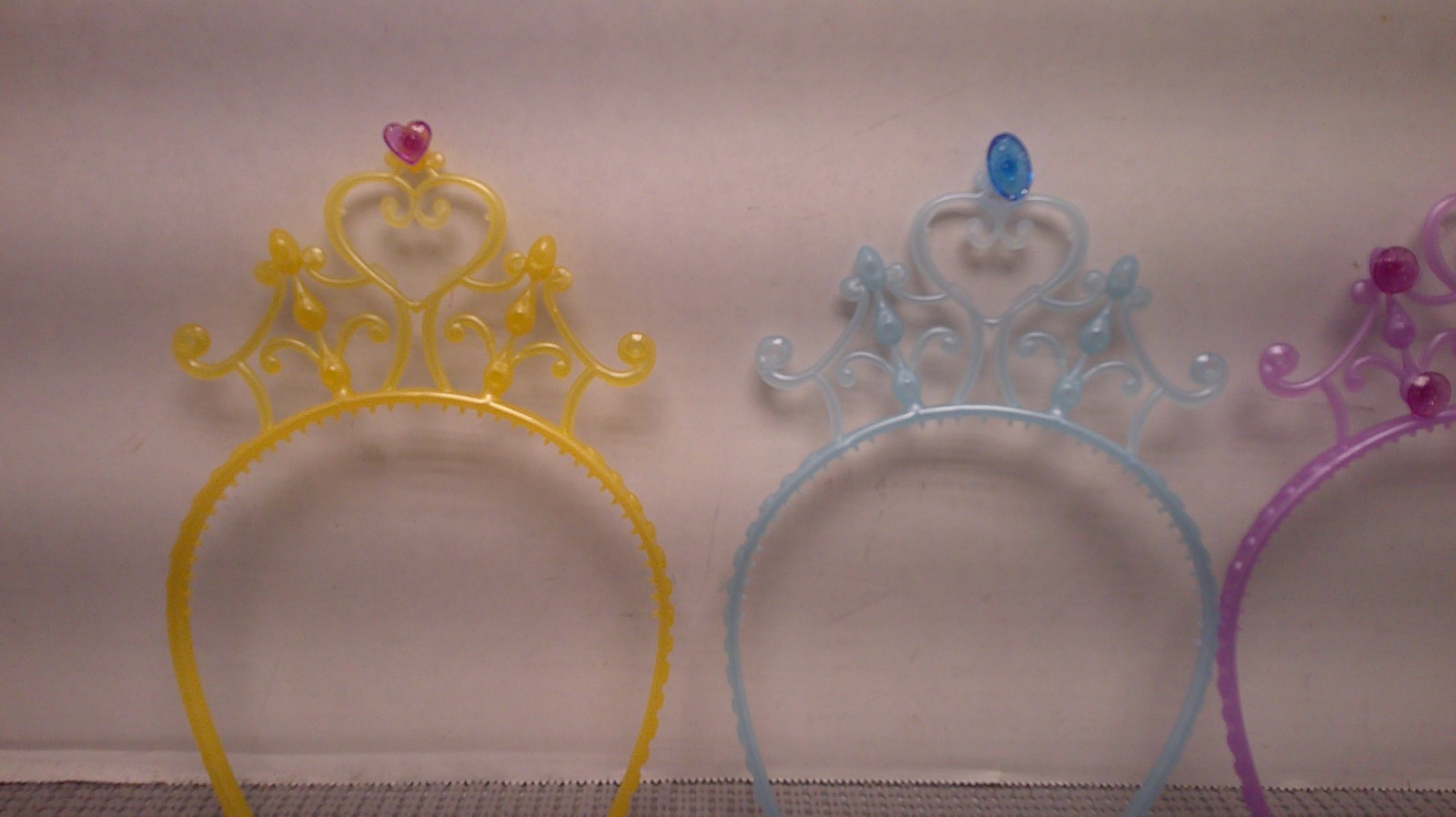 Disney Dazzling Princess Board Game Tiaras Jewelry partial set Dress Up Costume